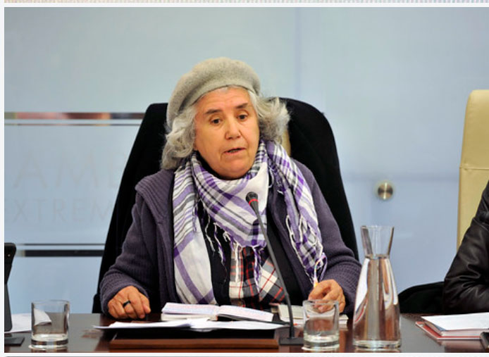 Presencia de MUJERES SEMBRANDO en la Comisión de Movilidad, Transporte y Vivienda de la Asamblea de Extremadura